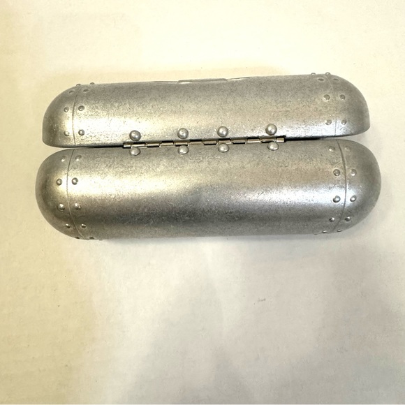 Oakley Black Pewter Reader Glasses Silver Case B#25 - Picture 10 of 14